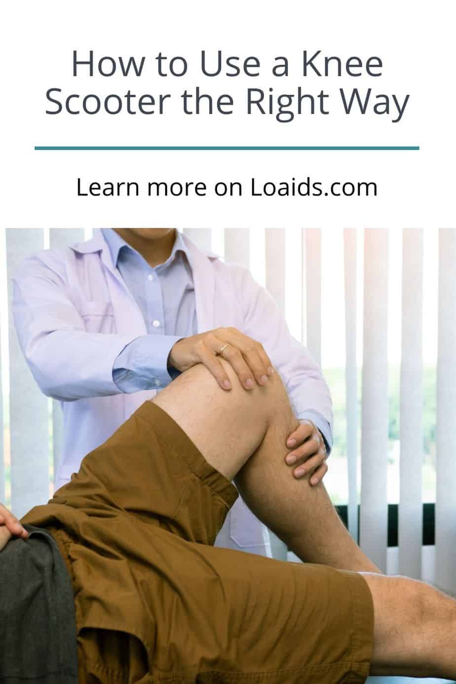 How To Use A Knee Scooter The Right Way (Mobility Guide)