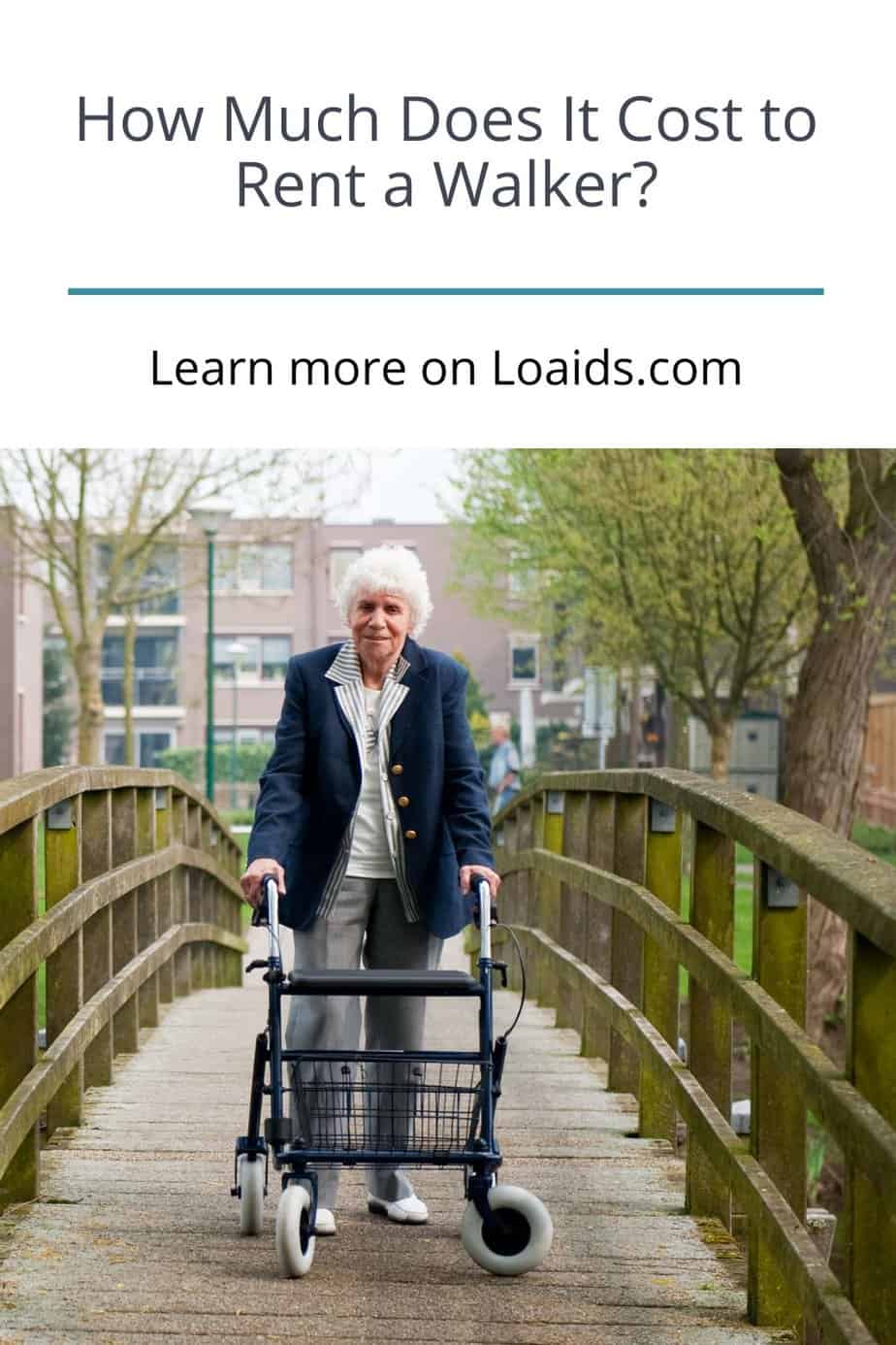 How Much Does It Cost To Rent A Walker? [Prices By Type]