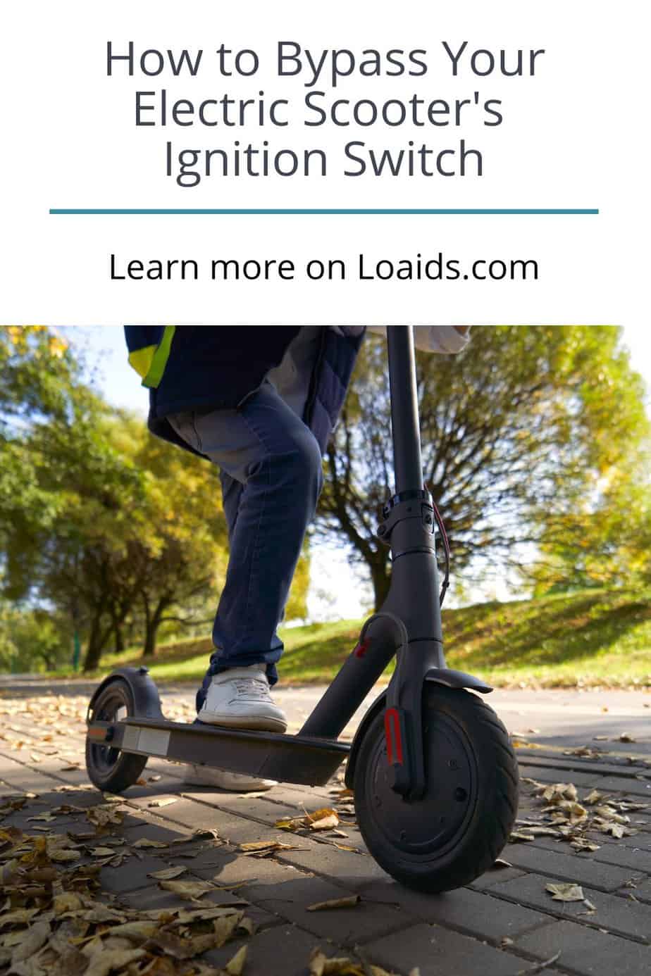 How To Bypass Your Electric Scooter's Ignition Switch [Tips]